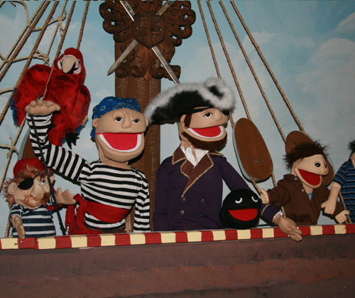 Puppets in Treasure Cove